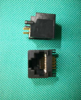 供應(yīng)rj45插座,rj45水晶頭母座,180度 90度測試母座價格 廠家 圖片